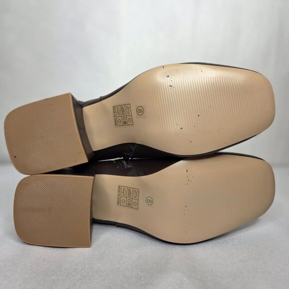 NWT Journee Collection Women's Beverley Brown Booties - Picture 6 of 7